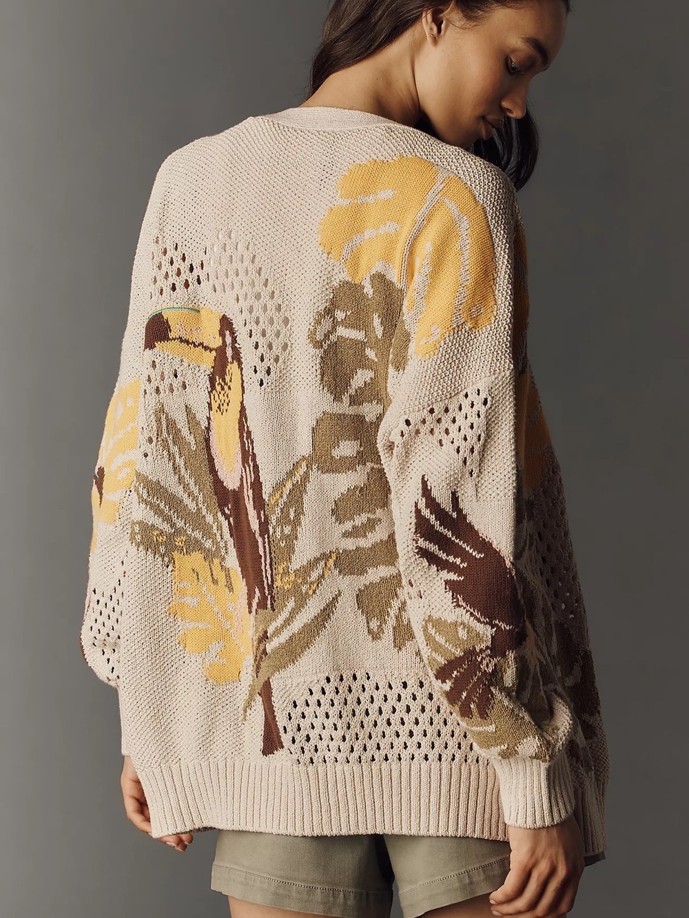 Anthropologie Open Stitch Cardigan - Picture 1 of 16